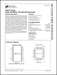 Click here to download ADC1175-50CILQX Datasheet
