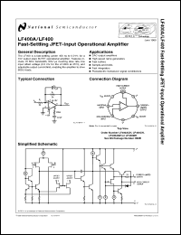 Click here to download LF400 Datasheet