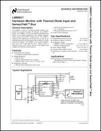 Click here to download LM96011 Datasheet