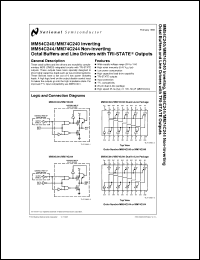 Click here to download MM54C244N Datasheet