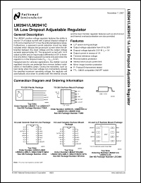 Click here to download LM2941_07 Datasheet