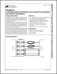 Click here to download DS25BR440 Datasheet