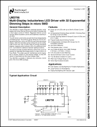 Click here to download LM2756 Datasheet