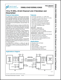 Click here to download DS92LV2421 Datasheet