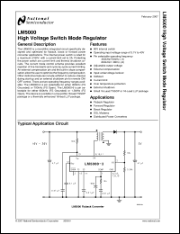 Click here to download LM5000_07 Datasheet