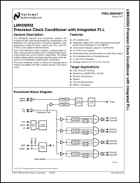 Click here to download LMK02002ISQ Datasheet