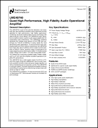 Click here to download LME49740 Datasheet