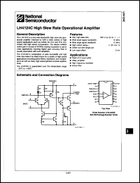 Click here to download LH4124C Datasheet