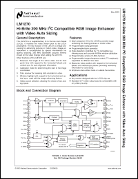 Click here to download LM1270N Datasheet