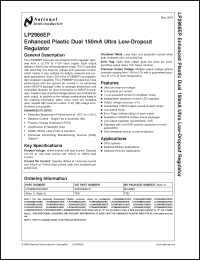 Click here to download LP2966MX3325EP Datasheet