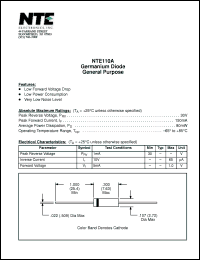 Click here to download NTE110A Datasheet