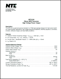 Click here to download NTE124 Datasheet