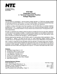 Click here to download NTE190 Datasheet