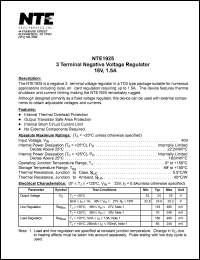 Click here to download NTE1925 Datasheet