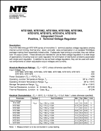 Click here to download NTE1962 Datasheet
