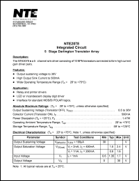 Click here to download NTE2078 Datasheet