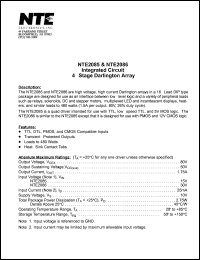 Click here to download NTE2086 Datasheet