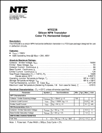 Click here to download NTE238 Datasheet