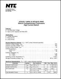 Click here to download NTE2517 Datasheet