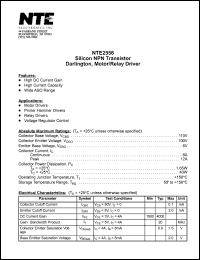 Click here to download NTE2556 Datasheet