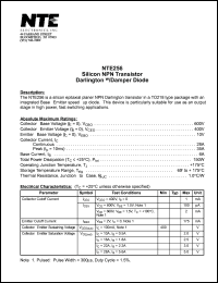 Click here to download NTE256 Datasheet