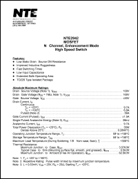 Click here to download NTE2942 Datasheet