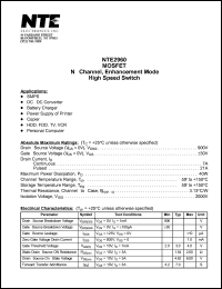 Click here to download NTE296 Datasheet