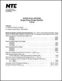 Click here to download NTE5320 Datasheet