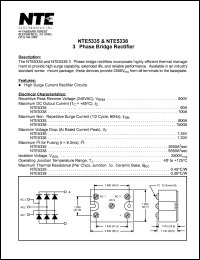 Click here to download NTE5338 Datasheet