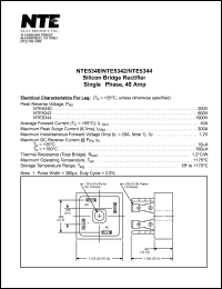 Click here to download NTE5342 Datasheet