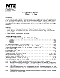 Click here to download NTE5621 Datasheet