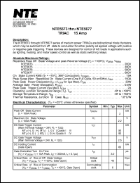 Click here to download NTE5675 Datasheet