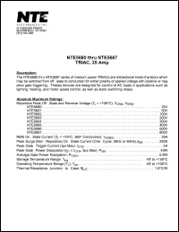 Click here to download NTE5682 Datasheet