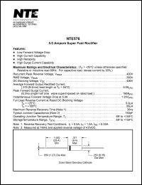 Click here to download NTE576 Datasheet