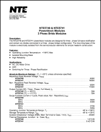 Click here to download NTE5740 Datasheet