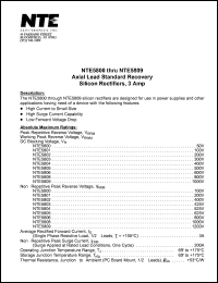 Click here to download NTE5800 Datasheet