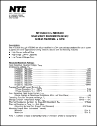 Click here to download NTE5830 Datasheet