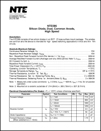 Click here to download NTE596 Datasheet