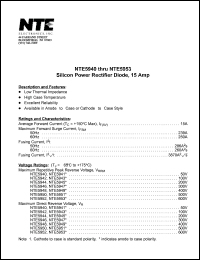 Click here to download NTE5951 Datasheet