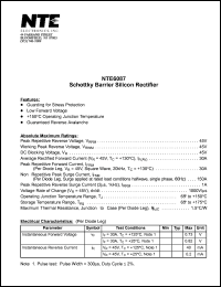 Click here to download NTE6087 Datasheet