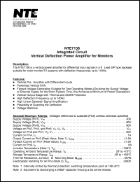 Click here to download NTE7136 Datasheet