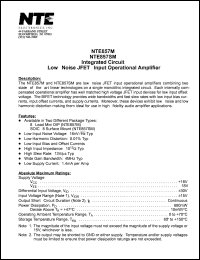 Click here to download NTE857 Datasheet