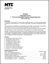 Click here to download NTE935 Datasheet