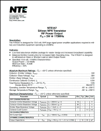 Click here to download NTE1453 Datasheet