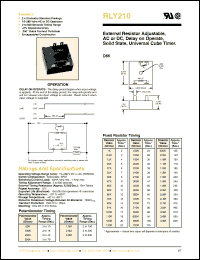 Click here to download RLY210 Datasheet