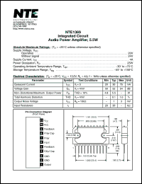 Click here to download NTE1369 Datasheet