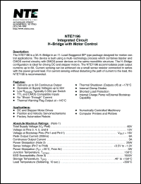 Click here to download NTE7196 Datasheet