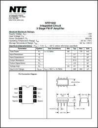 Click here to download NTE1042 Datasheet