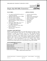 Click here to download nRF902 Datasheet