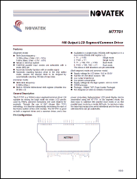 Click here to download NT7701H-BDT Datasheet